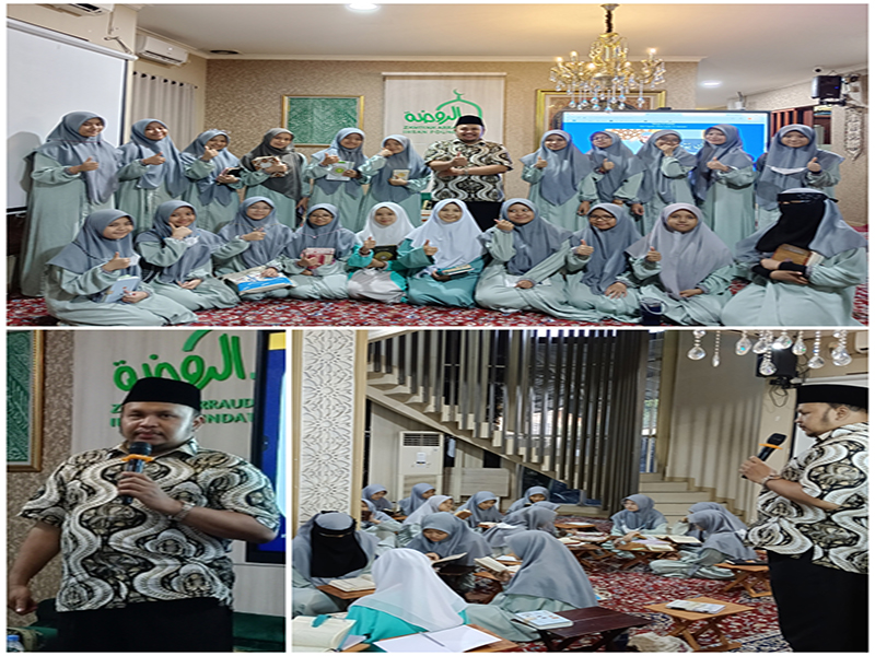 pembinaan stifin tahfiz di Zaiyah Ar Raudhah Tebet Jakarta Selatan 13 Juli 2026