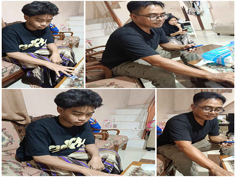 Tes STIFIn Kembangan si sulung Daffa dan sang ayah